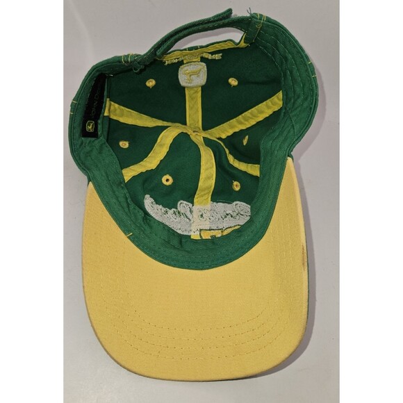 JOHN DEERE 37 ADJUSTABLE STRAPBACK BASEBALL HAT CAP GREEN YELLOW,OUTDOOR - Picture 7 of 8